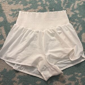 Aerie offline white shorts